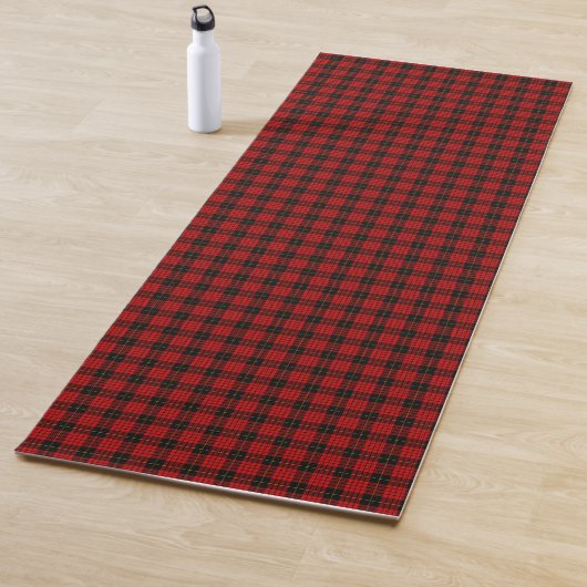 MacQueen Tartan Red en Black Pset Yogamat (In situ)
