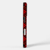 MacQueen Tartan Rood en Zwart Geruit Case-Mate iPhone Case (Achterkant / Rechts)