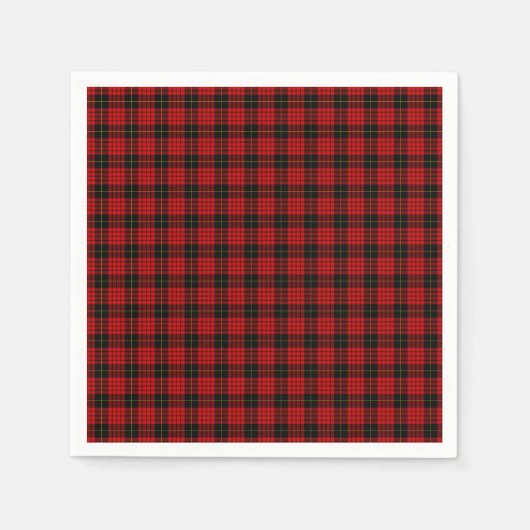 MacQueen Tartan Servetten (Voorkant)