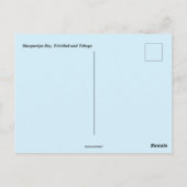 Macqueripe Bay Trinidad en Tobago Briefkaart (Achterkant)