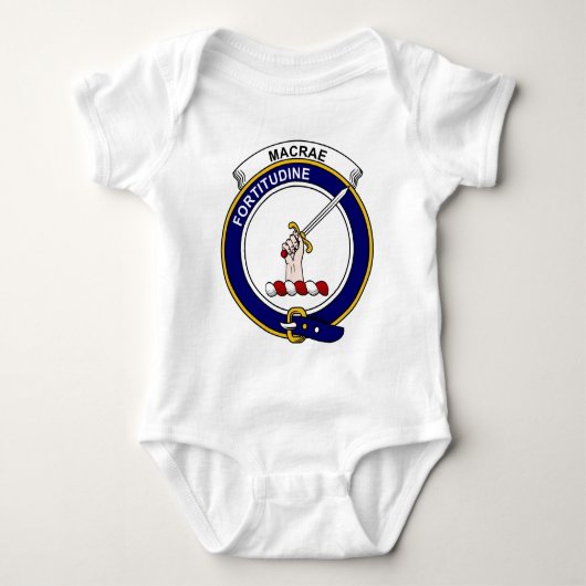 MacRae Clan Badge Romper (Voorkant)