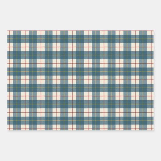 MacRae Conchra Scottish Clan Tartan Inpakpapier Vel (Voorkant)