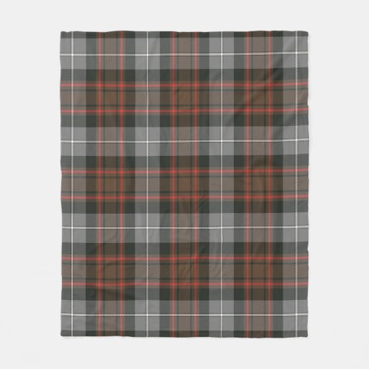 MacRae Hunting Weathered Pset Fleece Deken (Voorkant)