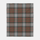 MacRae Jacht Verwilderde Plaid Fleece Deken (Voorkant)