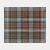 MacRae Jacht Verwilderde Plaid Fleece Deken (Voorkant (Horizontaal))