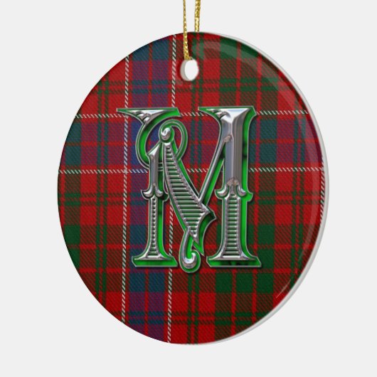 MacRae-speldenmonogram ornament (Links)