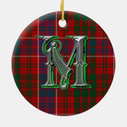 MacRae-speldenmonogram ornament (Achterkant)
