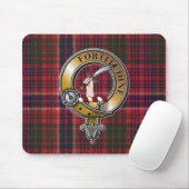 MacRae Tartan & Badge Muismat (Met muis)
