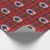 MacRae Tartan Eilean Donan Castle Cadeaupapier (Hoek)