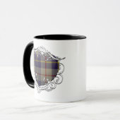MacRae Tartan Heart Mok (Voorkant links)