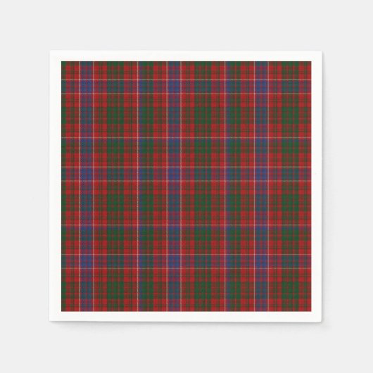 MacRae Tartan Papier Napkins Servetten (Voorkant)