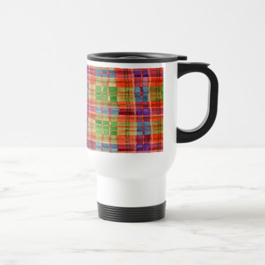 MacRae-tartan Reisbeker (Rechts)