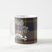 MacRae Tartan Shield Koffiemok (Voorkant links)