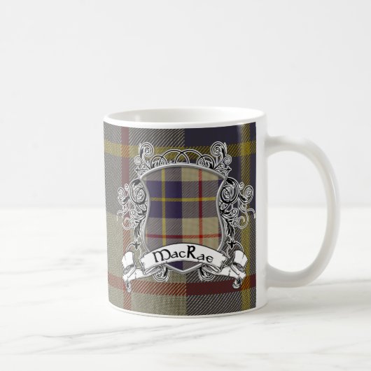 MacRae Tartan Shield Koffiemok (Rechts)