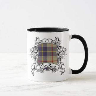 MacRae Tartan Shield Mok