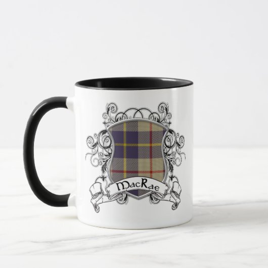 MacRae Tartan Shield Mok (Links)