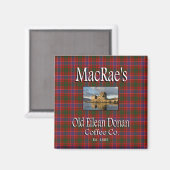 MacRae's Old Eilean Donan Coffee Co. Magnet (Voorkant / Achterkant)