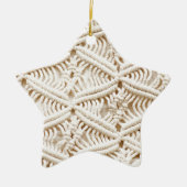 Macrame Keramisch Ornament (Voorkant)
