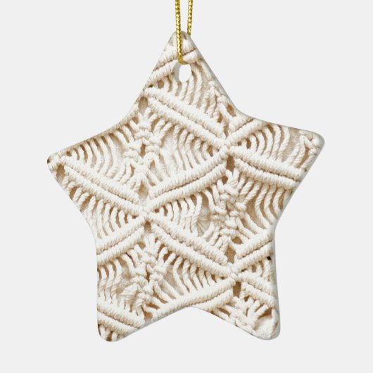Macrame Keramisch Ornament (Links)