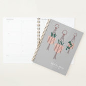 Macrame kunstenaar handgemaakte ontwerp hangende p planner (Display)