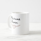 Macrame Maven Koffiemok (Voorkant links)