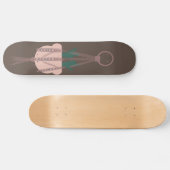 Macrame Plant Hanger Planter Pots Cactus Persoonlijk Skateboard (Horizontaal)