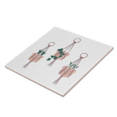 Macrame Planten Hanger Planter Potten Illustratie Tegeltje (Zijkant)