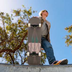 Macrame Planthanger Potten Cactus Persoonlijk Skateboard