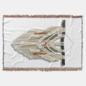 Macrame Throw Blanket Deken (Voorkant)
