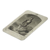 Macready as Macbeth, Act I Scene 3, in the play Magneet (Linkerzijde)