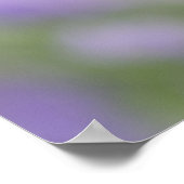 Macro-afbeelding van lavenderbloemen met zeer poster (Hoek)