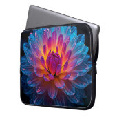 Macro Aurora Bloom 15 inch Electronics Bag Laptop Sleeve (Voorkant Links)
