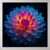 Macro Aurora Bloom Poster (Voorkant)