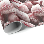 Macro bevroren bessen, close-up textuur. cadeaupapier (Rol Hoek)