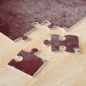 Macro bevroren bessen, close-up textuur. legpuzzel (Zijkant)