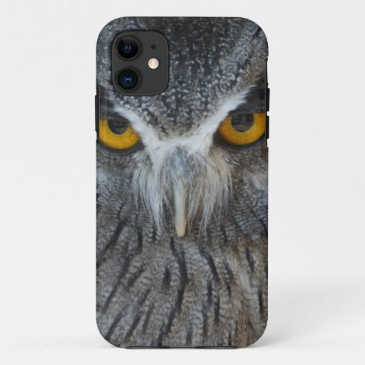 Macro Black en White SACHOwl Case-Mate iPhone Case (Achterkant)