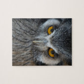 Macro Black en White SACHOwl Legpuzzel (Horizontaal)