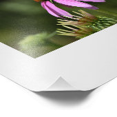Macro bloemen foto vergroting afdruk (Hoek)