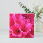 Macro Close-up Delilah Flower Kaart (Staand voorkant)