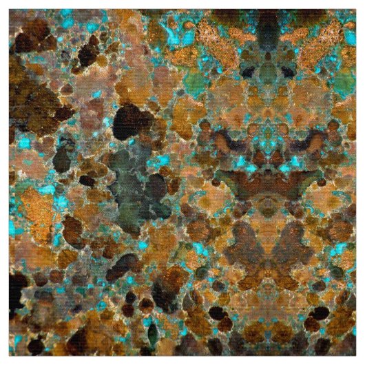 Macro Copper Patina 06281 Stof (Swatch)
