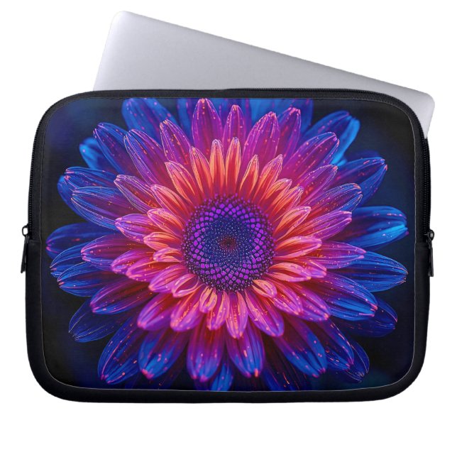 Macro Crystalline Cascade 10 inch Laptop Sleeve (Voorkant)