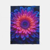 Macro Crystalline Cascade Fleece Deken (Voorkant)