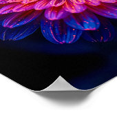 Macro Crystalline Cascade Poster (Hoek)