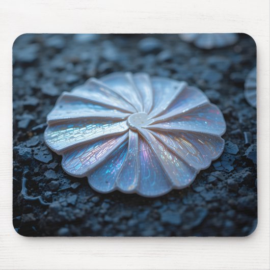 Macro Fish Scale Abstract Muismat (Voorkant)