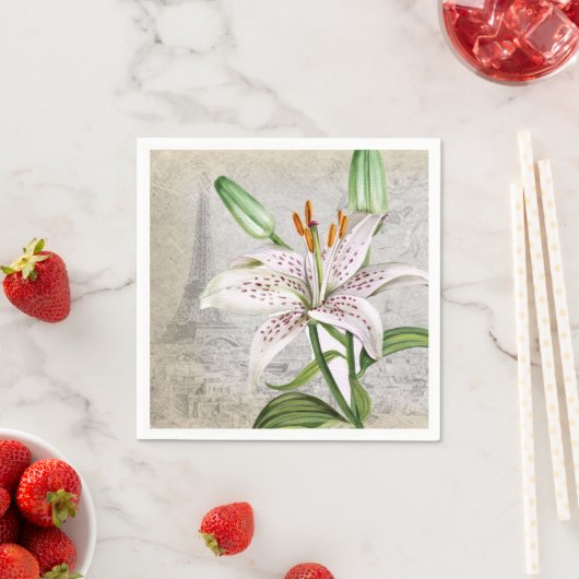 Macro Flower Lily Servet (Insitu)