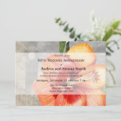 Macro flower Tiger Lily Kaart (Staand voorkant)