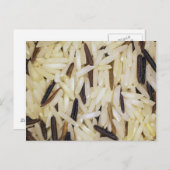 macro-foto rijstkorrels briefkaart (Voorkant / Achterkant)