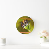 Macro foto van een honingbij ronde klok (Huis)