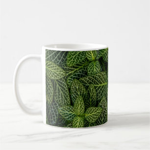 MACRO FOTO VAN GROENE PLANTEN KOFFIEMOK