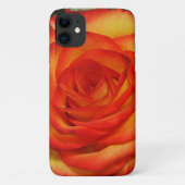Macro foto van Vibrant Red en Peach Roos Case-Mate iPhone Case (Achterkant)
